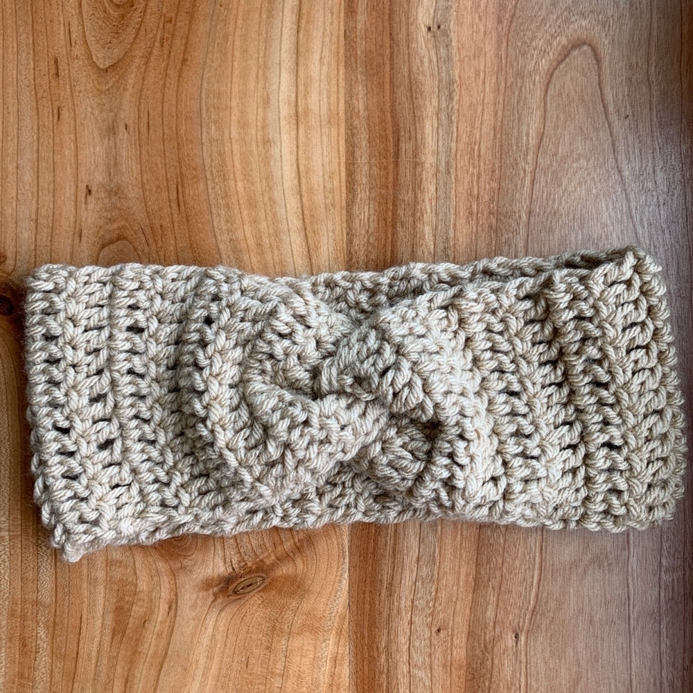 Adult customizable crochet headband - Picture 1 of 10